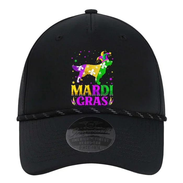 Mardi Gras Golden Retriever Dog Lover Carnival Jester Performance The Dyno Cap