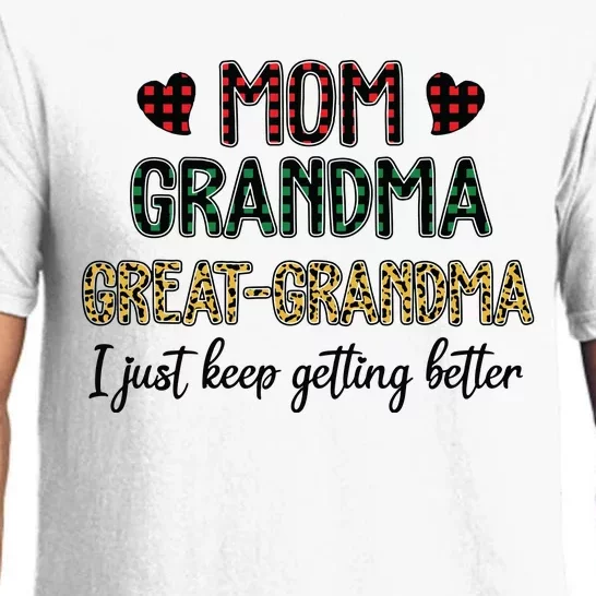 Mom Grandma Great Grandma Pajama Set