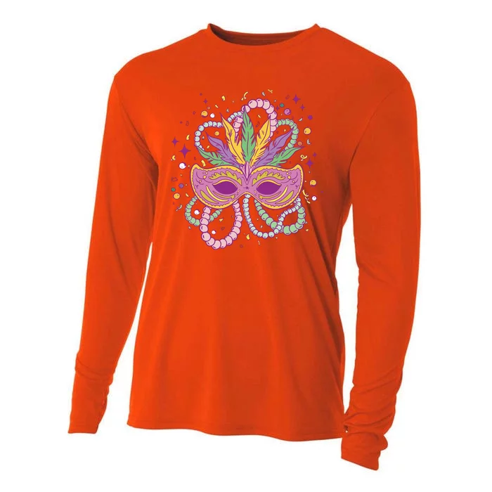 Mardi Gras Holiday Cooling Performance Long Sleeve Crew