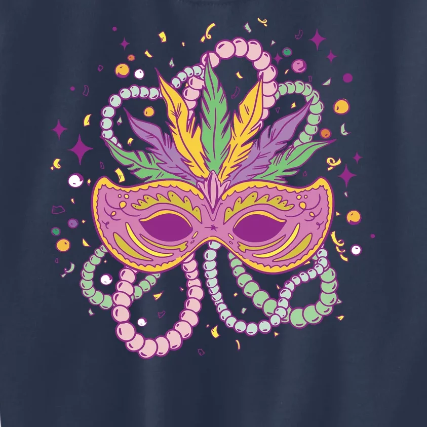 Mardi Gras Holiday Kids Sweatshirt