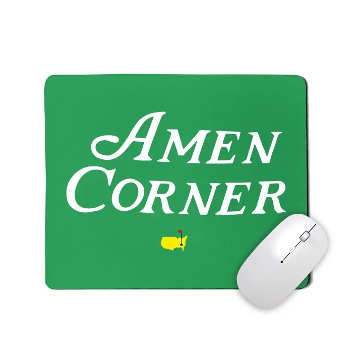 Masters Green Heather Amen Corner Mousepad