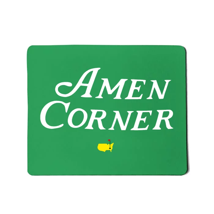 Masters Green Heather Amen Corner Mousepad