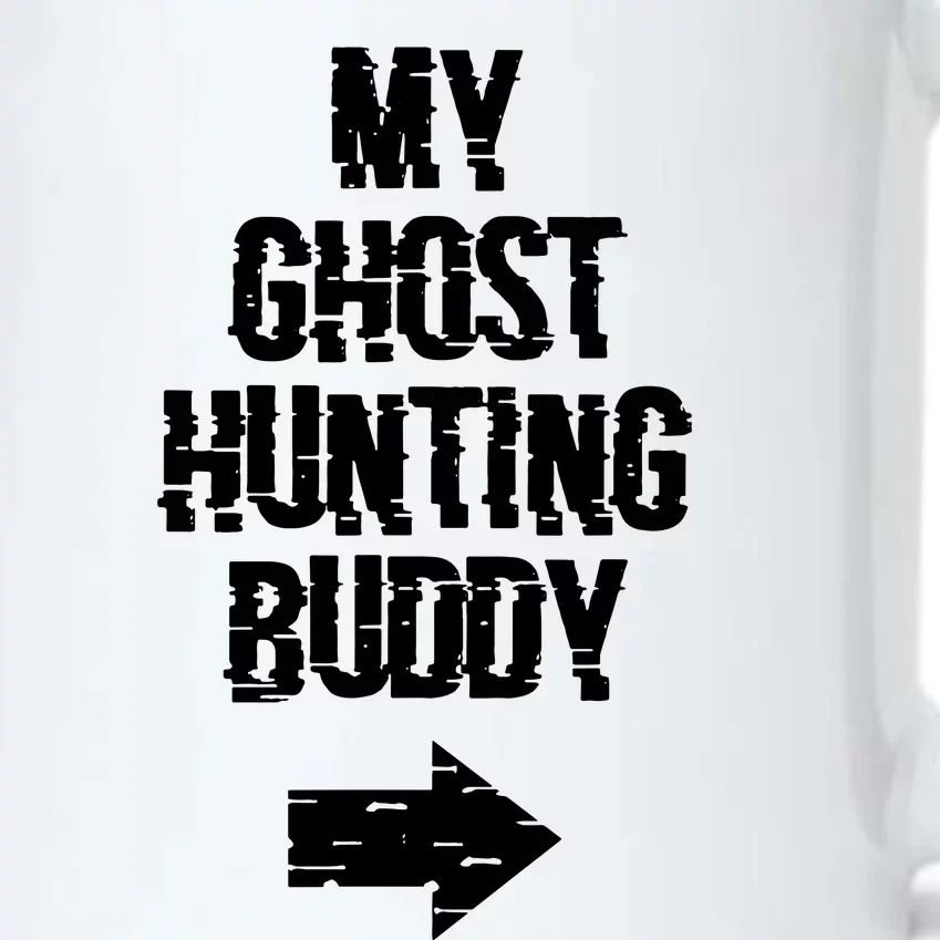 My Ghost Hunting Buddy Ghost Hunt Right Arrow Black Color Changing Mug