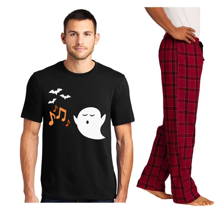 Music Ghost Halloween Pajama Set