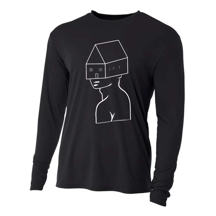 Midnight Groovers House Head Cooling Performance Long Sleeve Crew