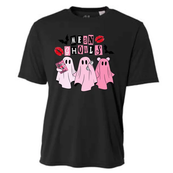 Mean Ghouls Halloween funny cow lover Cooling Performance Crew T-Shirt