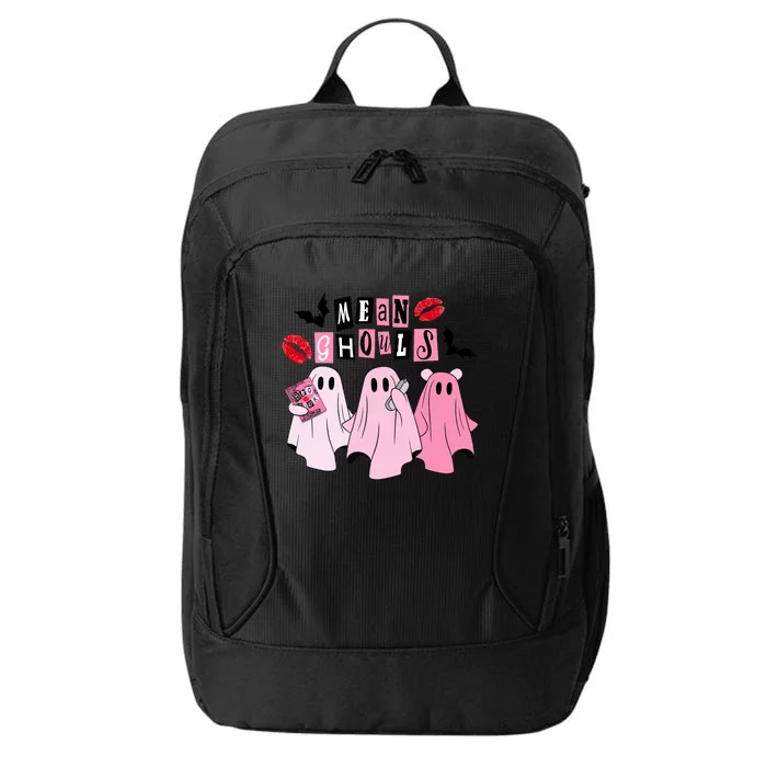 Mean Ghouls Halloween funny cow lover City Backpack