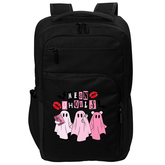 Mean Ghouls Halloween funny cow lover Impact Tech Backpack