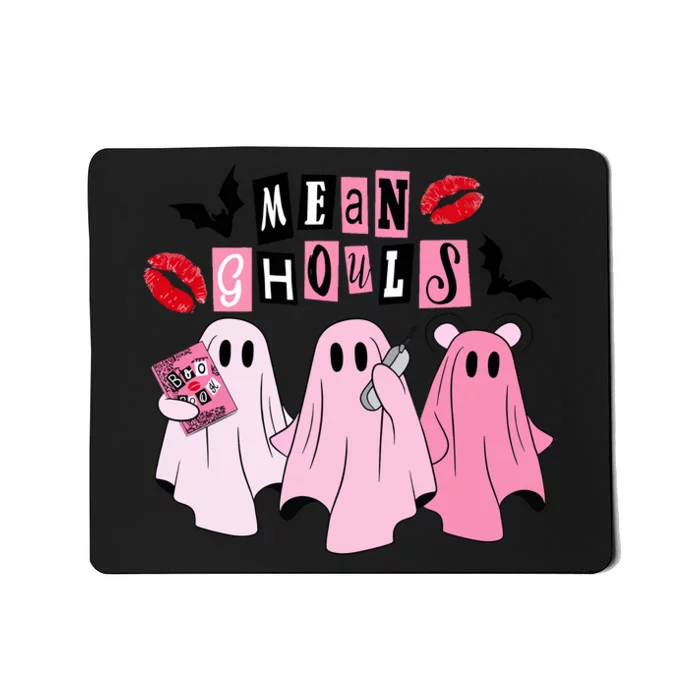 Mean Ghouls Halloween funny cow lover Mousepad