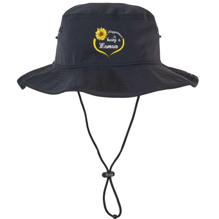 Mamaw Gift: Happiness Is Being A Mamaw Cute Gift Legacy Cool Fit Booney Bucket Hat