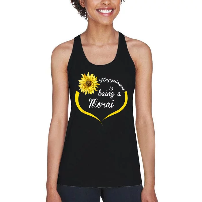 Morai Gift Happiness Is Being A Morai Women's Racerback Tank