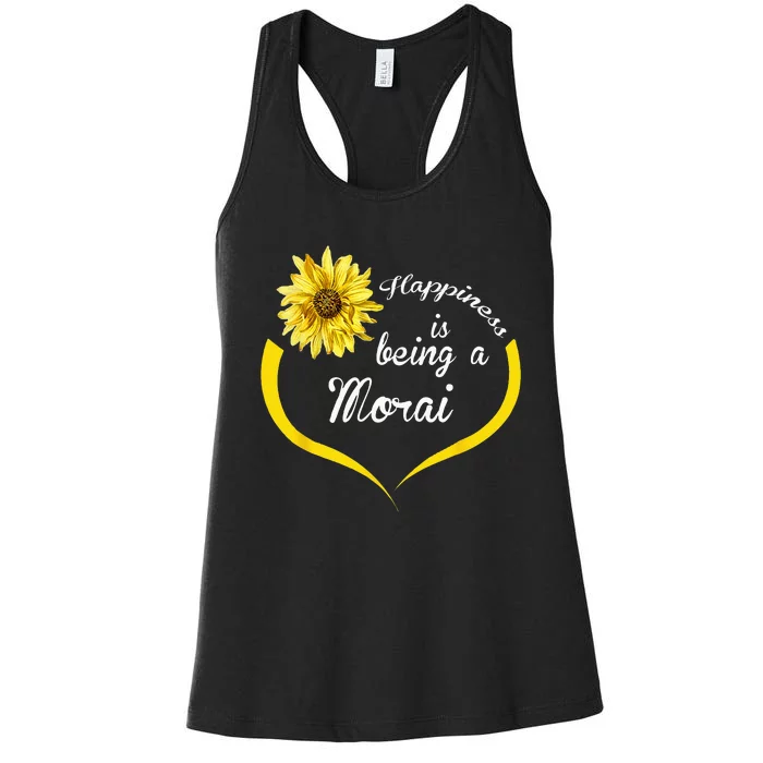 Morai Gift Happiness Is Being A Morai Women's Racerback Tank