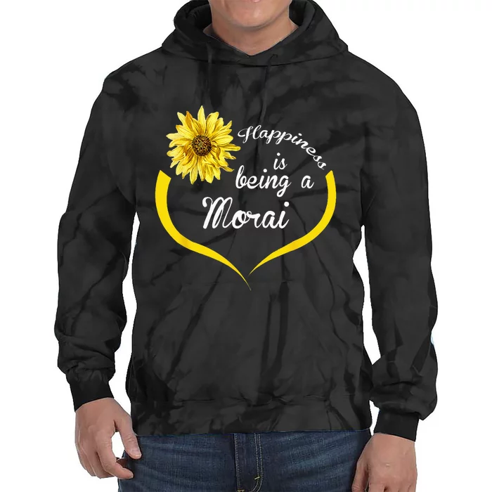 Morai Gift Happiness Is Being A Morai Tie Dye Hoodie