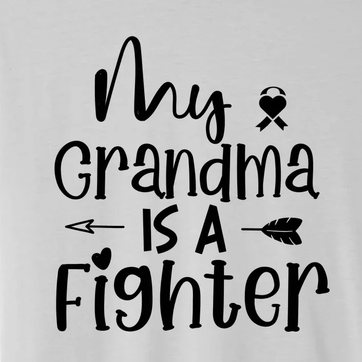 My Grandma Is A Fighter Breast Cancer Awareness ChromaSoft Performance T-Shirt