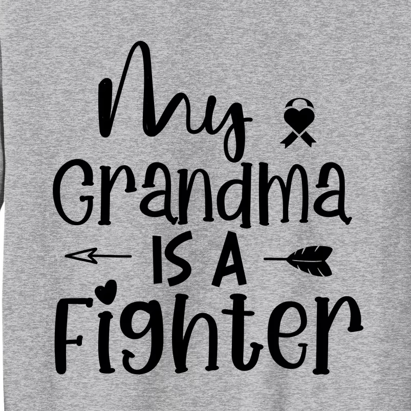 My Grandma Is A Fighter Breast Cancer Awareness Sweatshirt