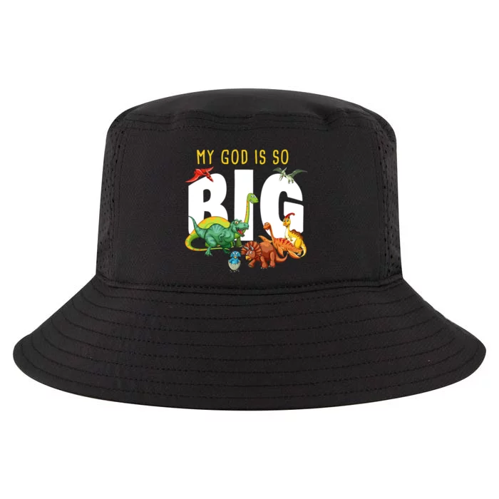 My GOD Is So Big – Christian Faith Kids & Adult Dinosaur Cool Comfort Performance Bucket Hat