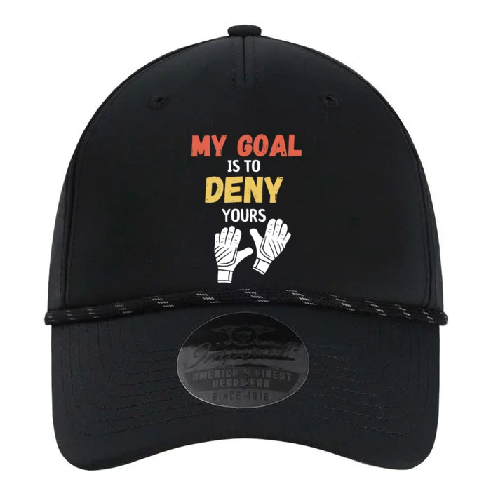 My Goal Is To Deny Yours Soccer Performance The Dyno Cap