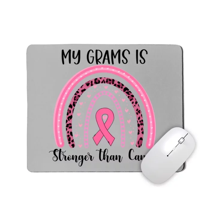 My Grams Is Stronger Than Cancer Breast Cancer Awareness Gift Mousepad