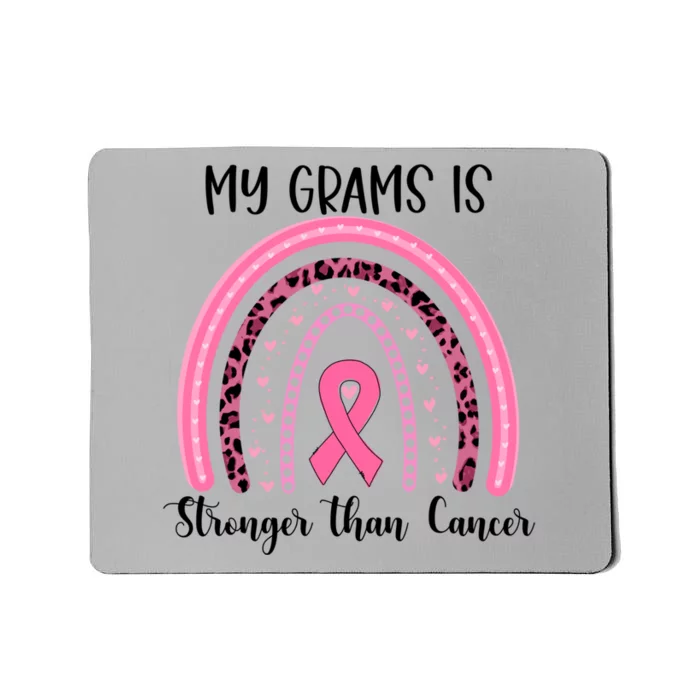 My Grams Is Stronger Than Cancer Breast Cancer Awareness Gift Mousepad