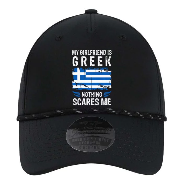 My Girlfriend Is Greek Nothing Scares Me Greece Flag Performance The Dyno Cap