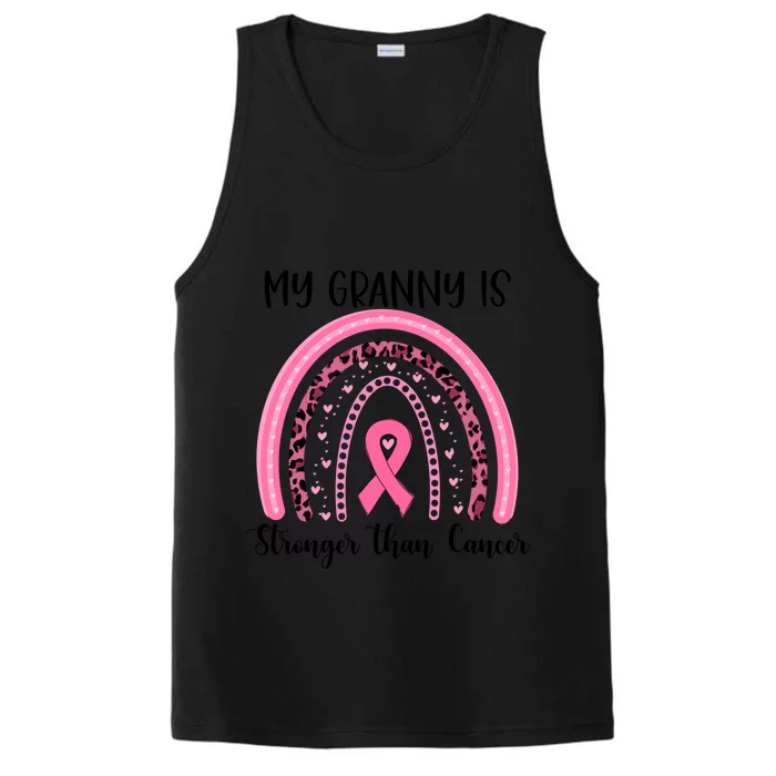 My Granny Is Stronger Than Cancer Breast Cancer Awareness Meaningful Gift Performance Tank