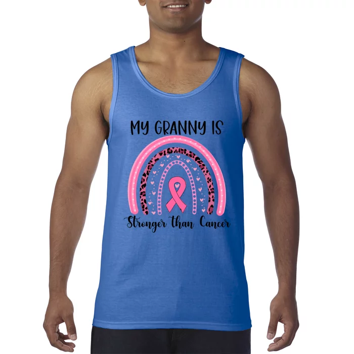 My Granny Is Stronger Than Cancer Breast Cancer Awareness Meaningful Gift Tank Top