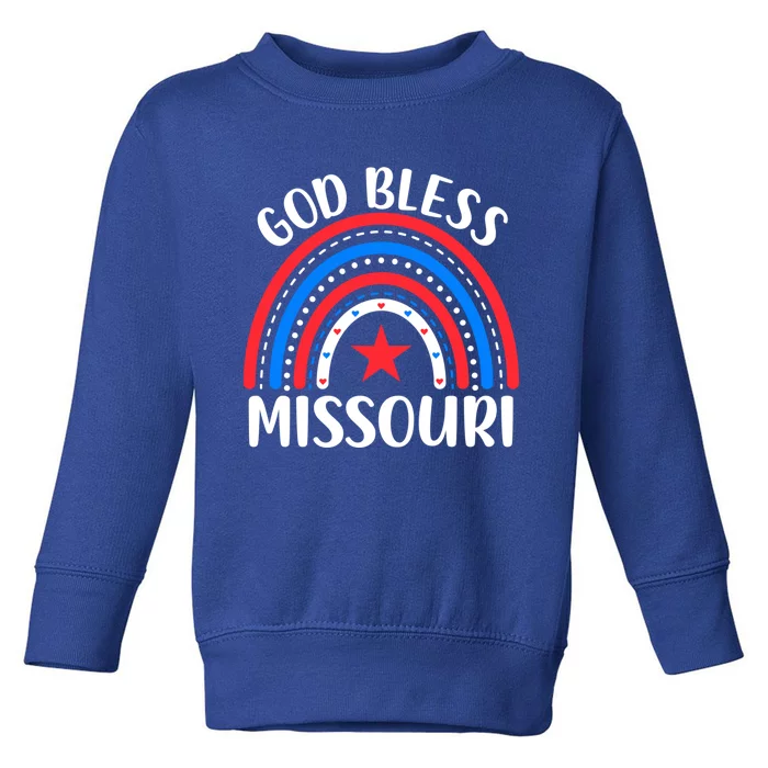 Missouri Gift I Love Missouri Usa Gift Toddler Sweatshirt