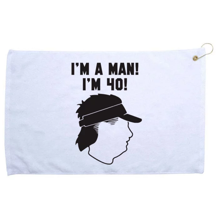 Mike Gundy IM A Man! IM 40! Grommeted Golf Towel