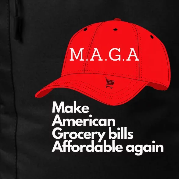 Maga Grocery Inflation Cost Of Living Daily Commute Backpack