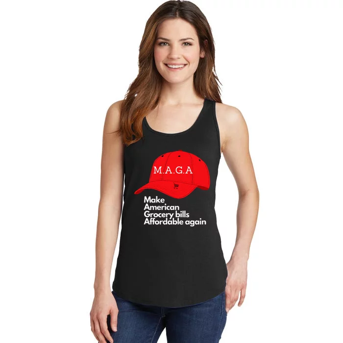 Maga Grocery Inflation Cost Of Living Ladies Essential Tank