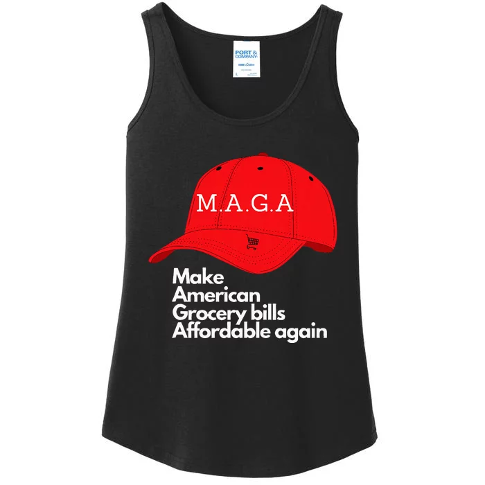 Maga Grocery Inflation Cost Of Living Ladies Essential Tank