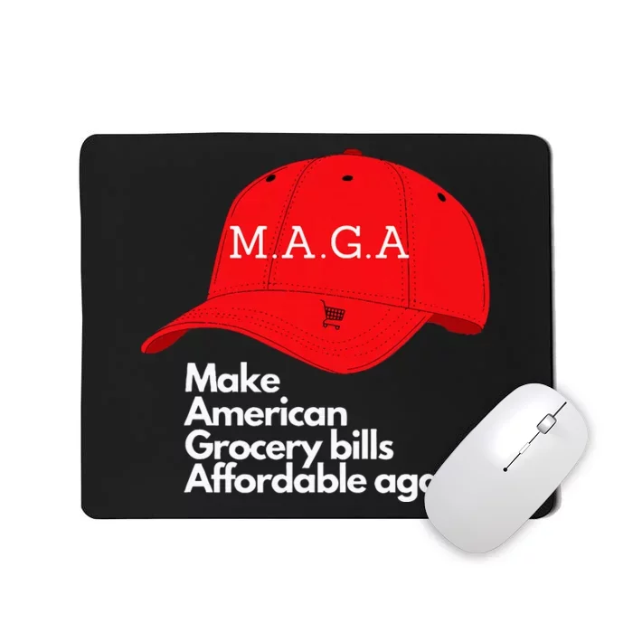 Maga Grocery Inflation Cost Of Living Mousepad