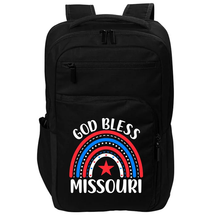 Missouri Gift I Love Missouri Usa Gift Impact Tech Backpack