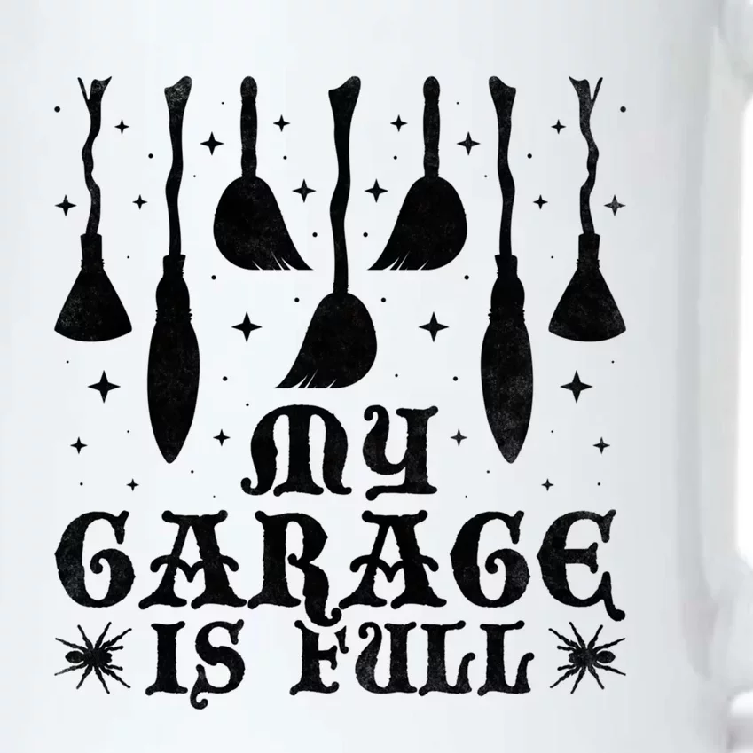 My Garage Is Full Of Booms Halloween Witch Gift Black Color Changing Mug