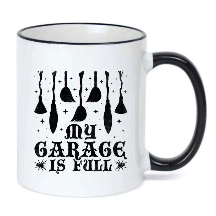 My Garage Is Full Of Booms Halloween Witch Gift Black Color Changing Mug