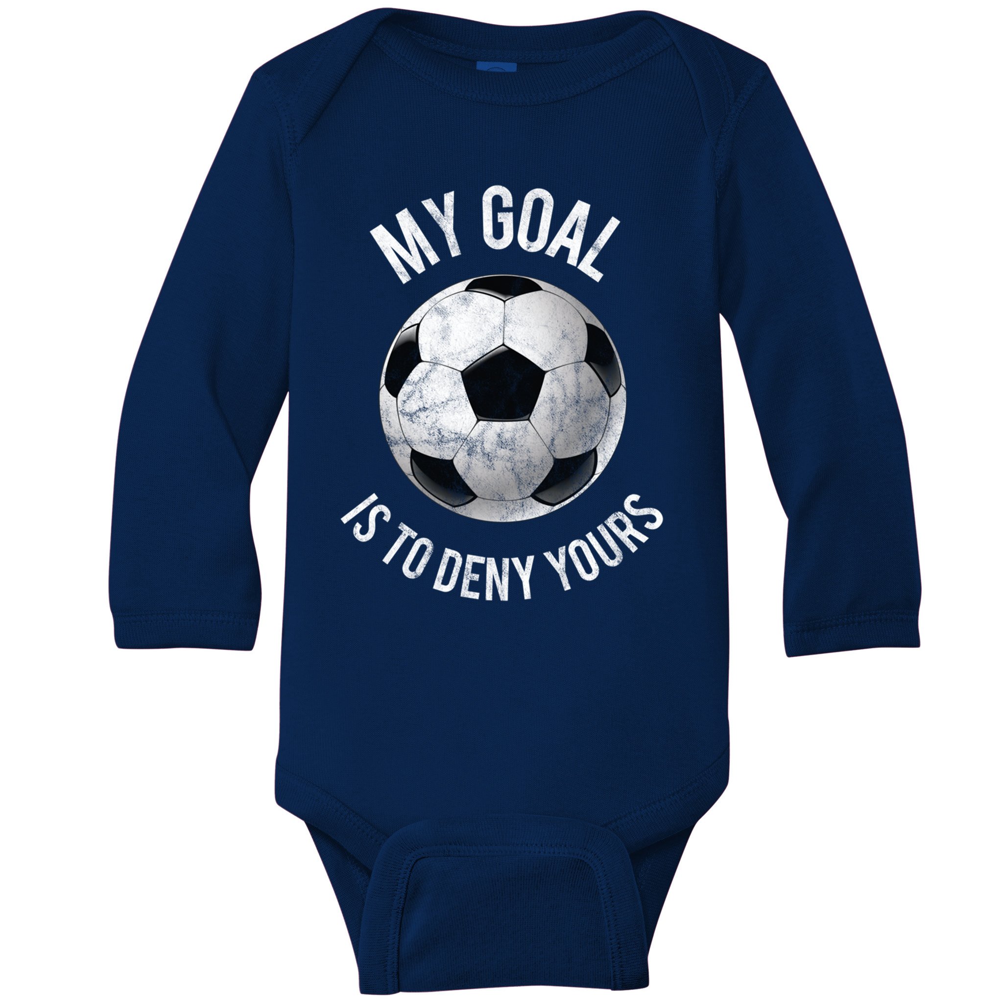 Soccer, football, T Shirt My Goal is to Deny Yours