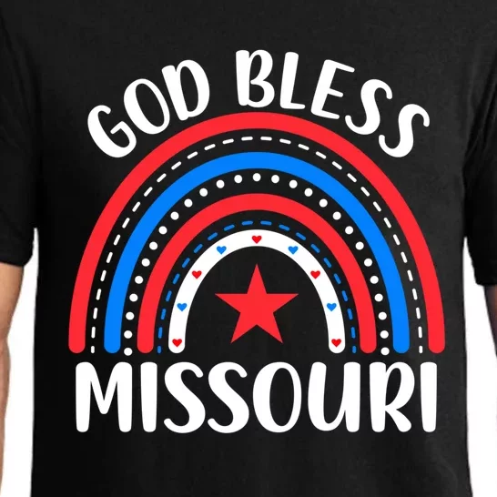 Missouri Gift I Love Missouri Usa Gift Pajama Set