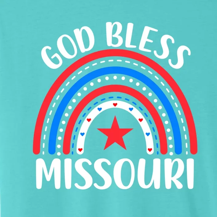 Missouri Gift I Love Missouri Usa Gift ChromaSoft Performance T-Shirt