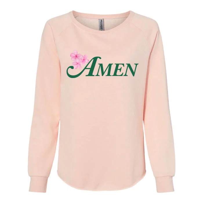 Masters Golf Inspired Tournament Womens California Wash Sweatshirt