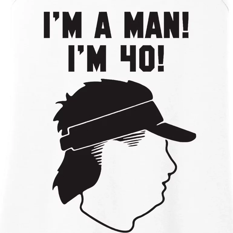 Mike Gundy IM A Man! IM 40! Ladies Essential Tank