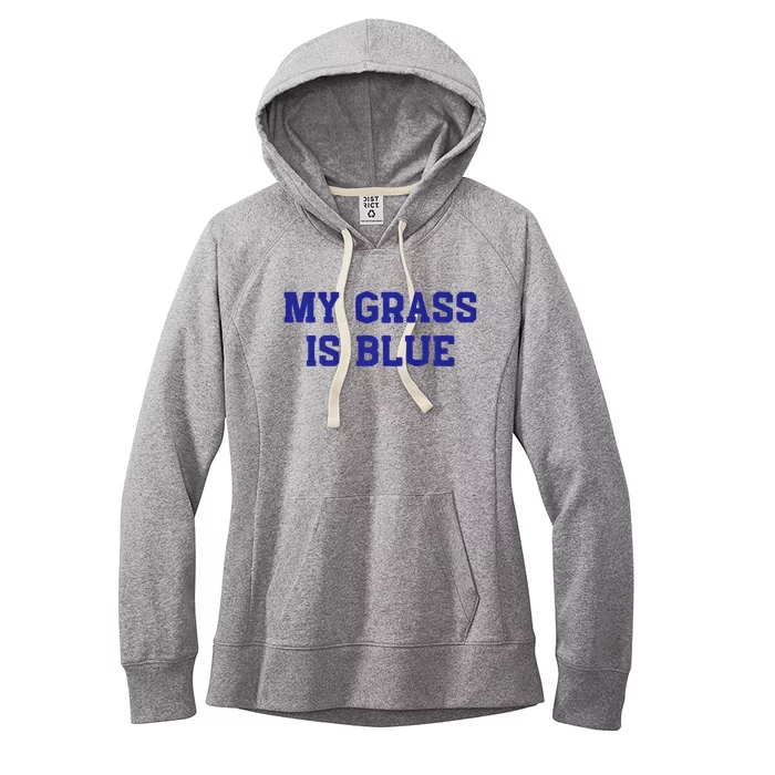 My Grass Is Blue Women's Fleece Hoodie