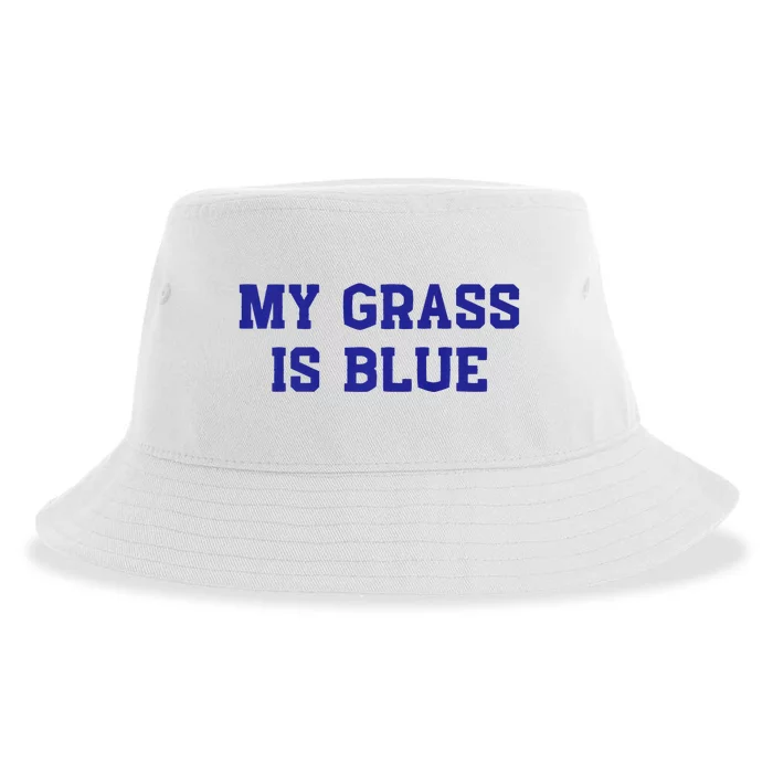 My Grass Is Blue Sustainable Bucket Hat