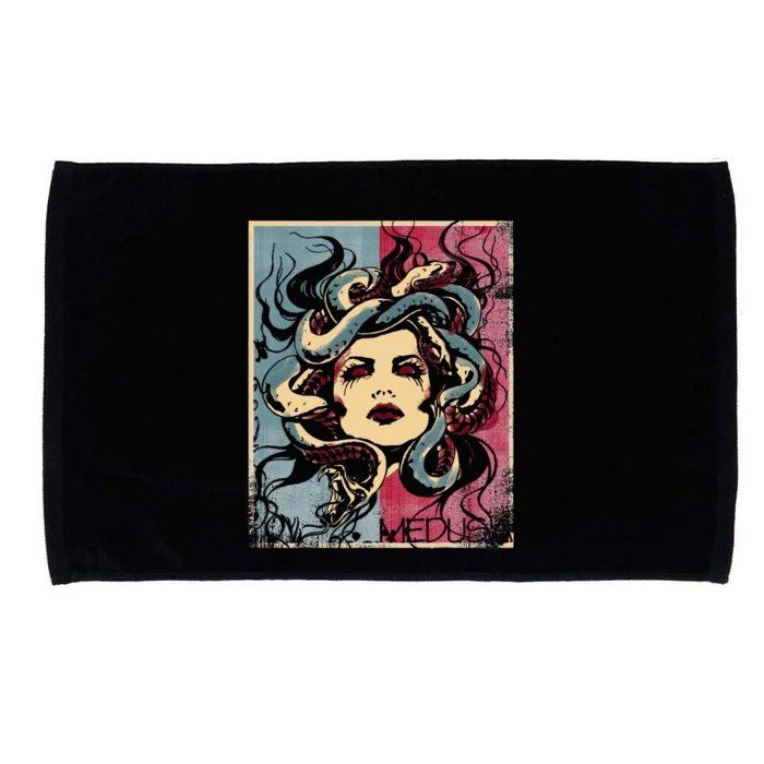 Mythology Gorgon In Greek Mythology Medusa Microfiber Hand Towel