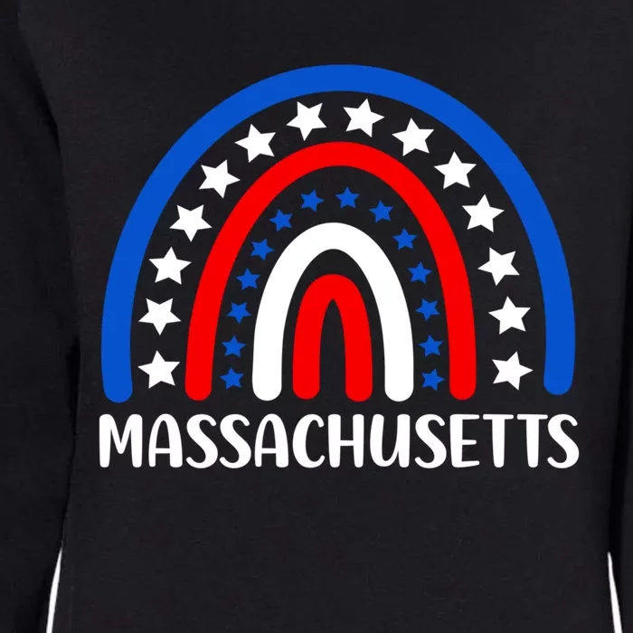 Massachusetts Gift I Love Massachusetts Usa Gift Womens California Wash Sweatshirt