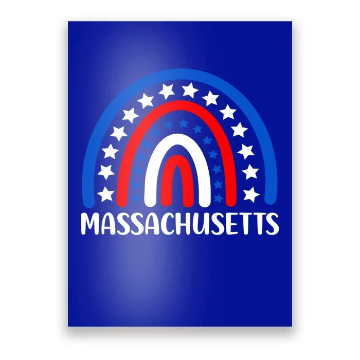 Massachusetts Gift I Love Massachusetts Usa Gift Poster