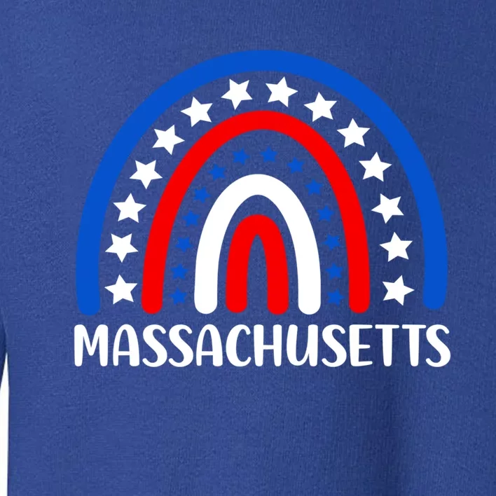 Massachusetts Gift I Love Massachusetts Usa Gift Toddler Sweatshirt