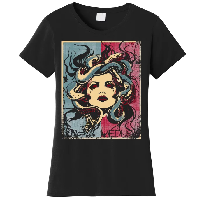 Mythology Gorgon In Greek Mythology Medusa Women's T-Shirt