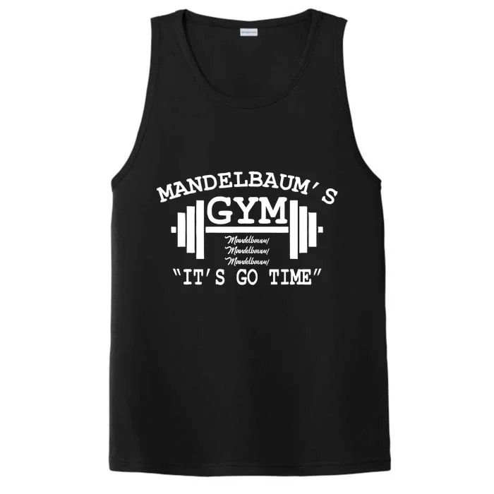 Mandelbaum Gym - It's Go Time! Performance Tank