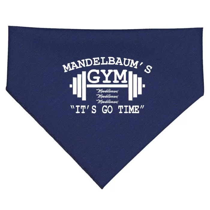 Mandelbaum Gym - It's Go Time! USA-Made Doggie Bandana