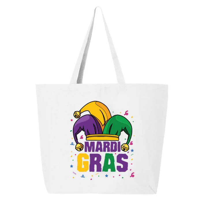 Mardi Gras Jester Costume Funny Mardi Gras 25L Jumbo Tote